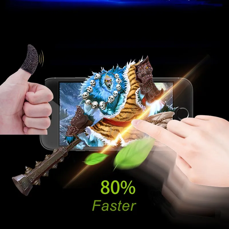 Мобильный игровой контроллер Pubg Triger Воздухопроницаемый сенсорный триггер для