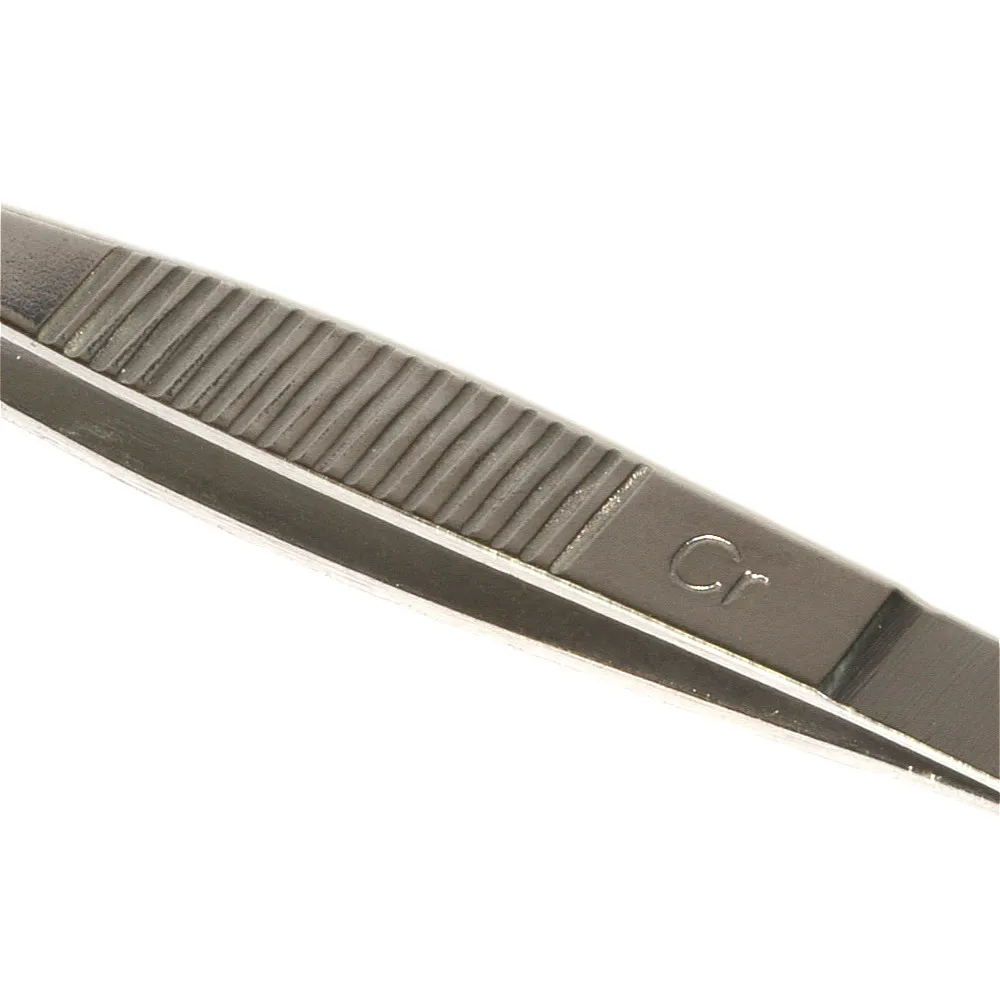 Пинцет хирургический прямой из нержавеющей стали 14 см| |