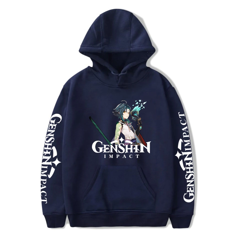 

Genshin Impact Print boy/girls Hoodies Sweatshirts Trendy Men/Womens streetwea Pullover Unisex winter Tracksuit clothes Oversize