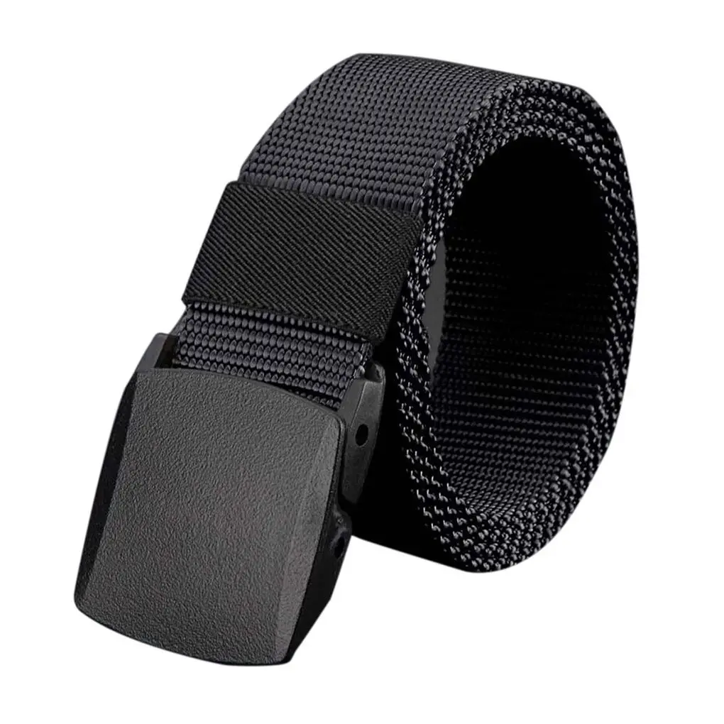 

Men's Belt No metal Fabric Belt Military Outdoor Tactical Belt Adjustable Belt Men Outdoor Travel Tactical Waist Belt 140CM