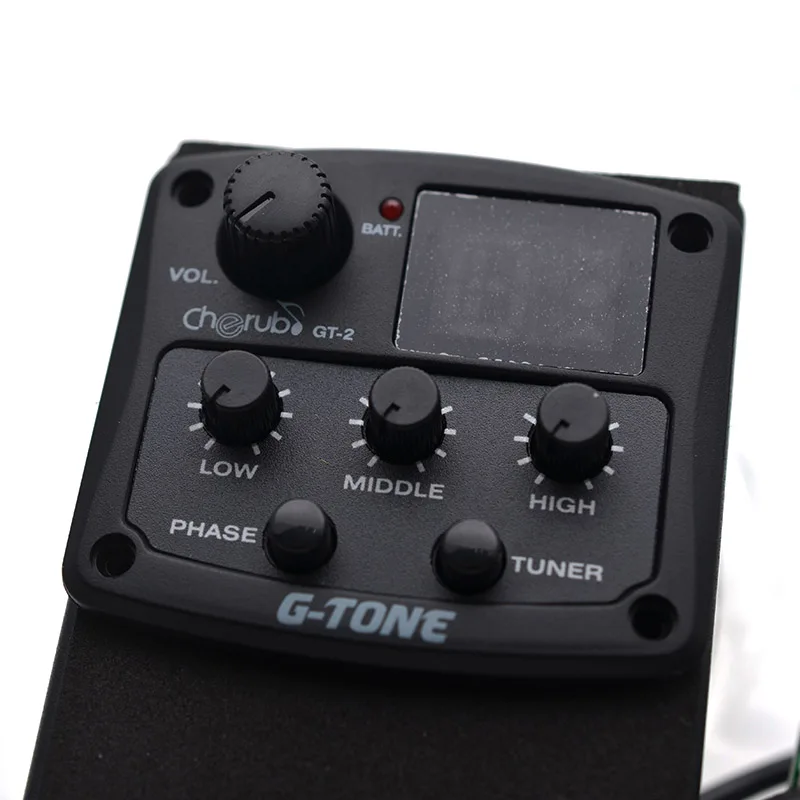 Херувим GT 2 гитара с эквалайзером предусилитель пьезо Палочки вверх EQ Системы