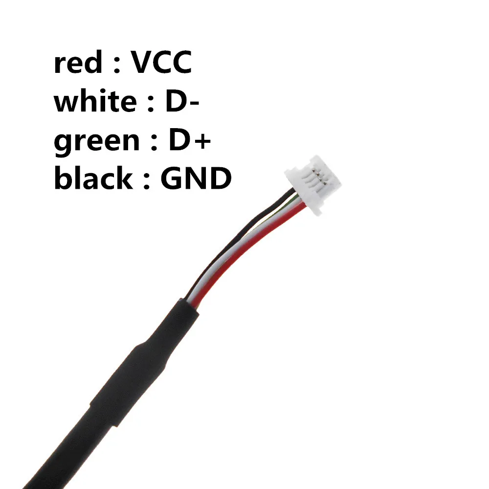 Кабель USB 10 шт./лот длина 1/2/3 метра с 4-контактным разъемом 1 0 мм используется для