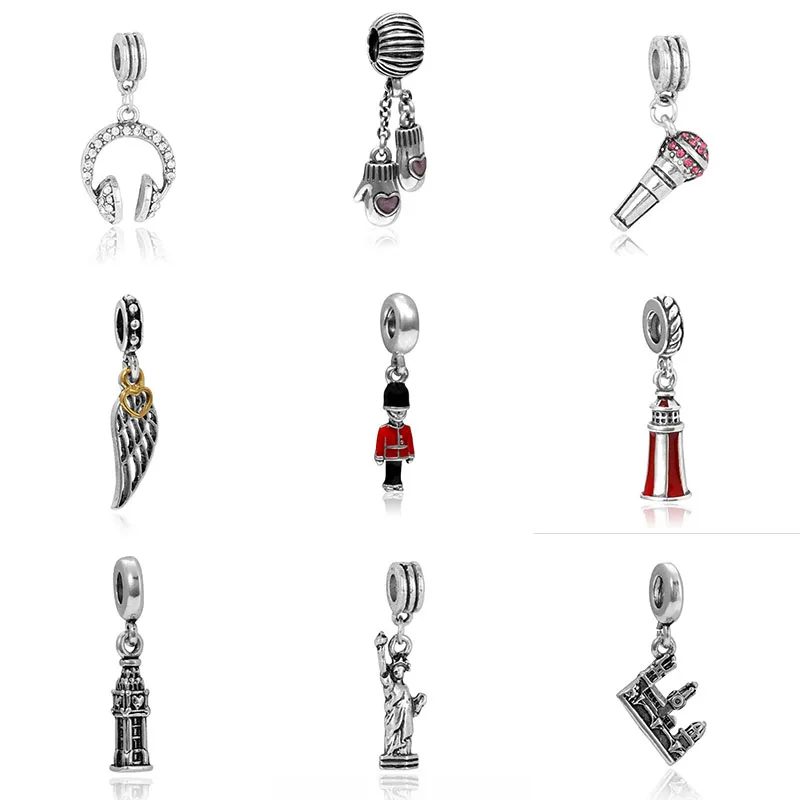 DIY браслет хрустальные подвески принцесса bijoux серебро sieraden духи mujer originales