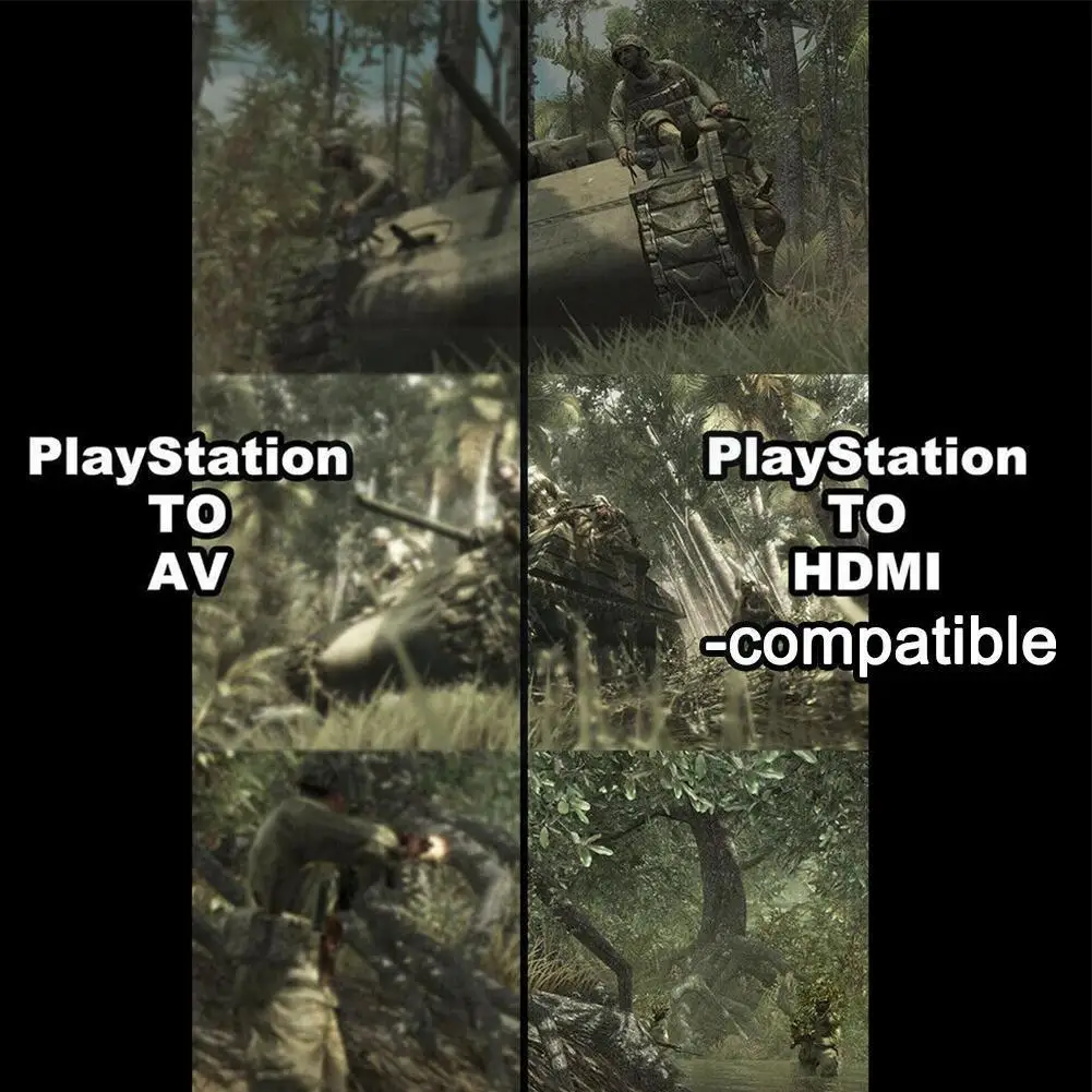

Кабель-адаптер Full HD для Sony PS2 в HDMI-совместимый, работает с Playstation 2, высокопрозрачный Кабельный адаптер-конвертер для PS 2 L3B2