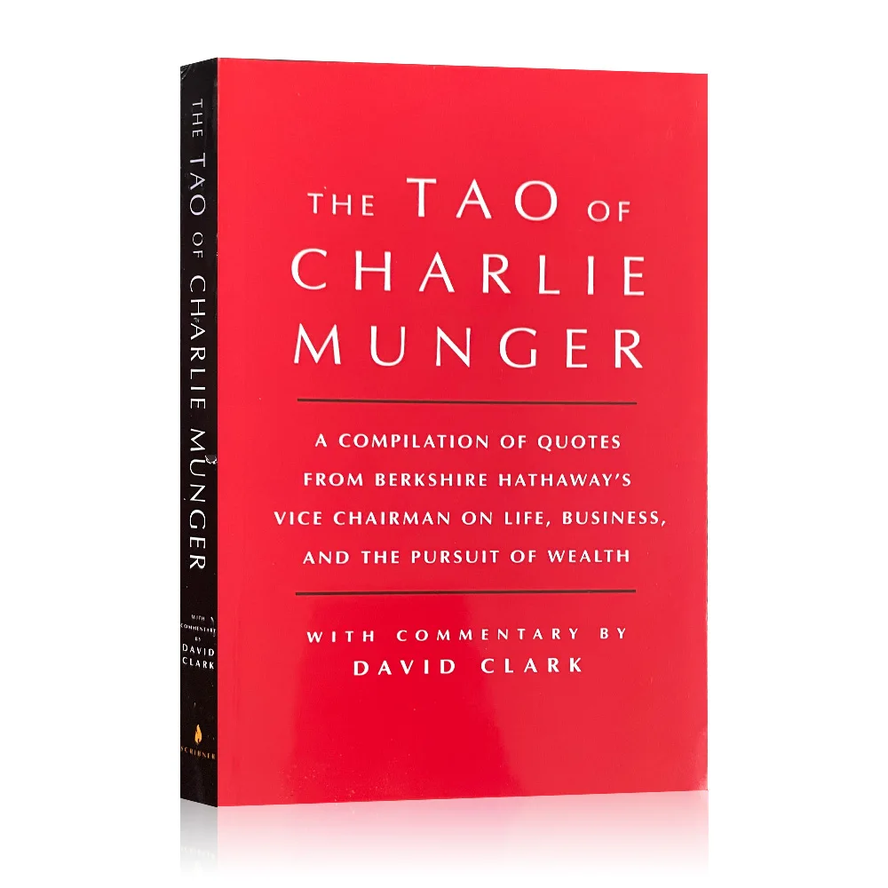 

The Tao of Charlie Munger By David Clark Financial Investment Idea In English Reading Book for Adlut