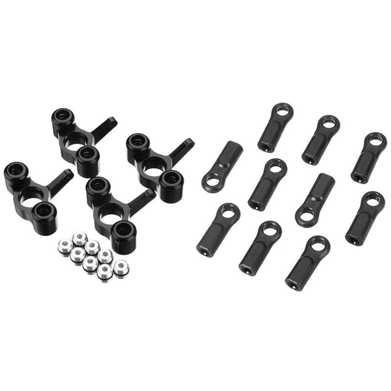 

4 шт., колпачки для рулевого управления, модель EA1003 для JLB Racing CHEETAH 1/10 и 10 шт., шаровые шарнирные пуговицы 20 EB1011