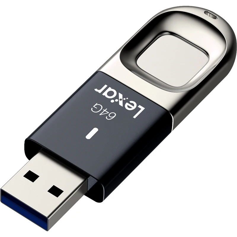 Lexar 32 ГБ 64 128 г USB3.0 U диск F35 Скорость чтения 150 МБ/с. металл отпечатков пальцев