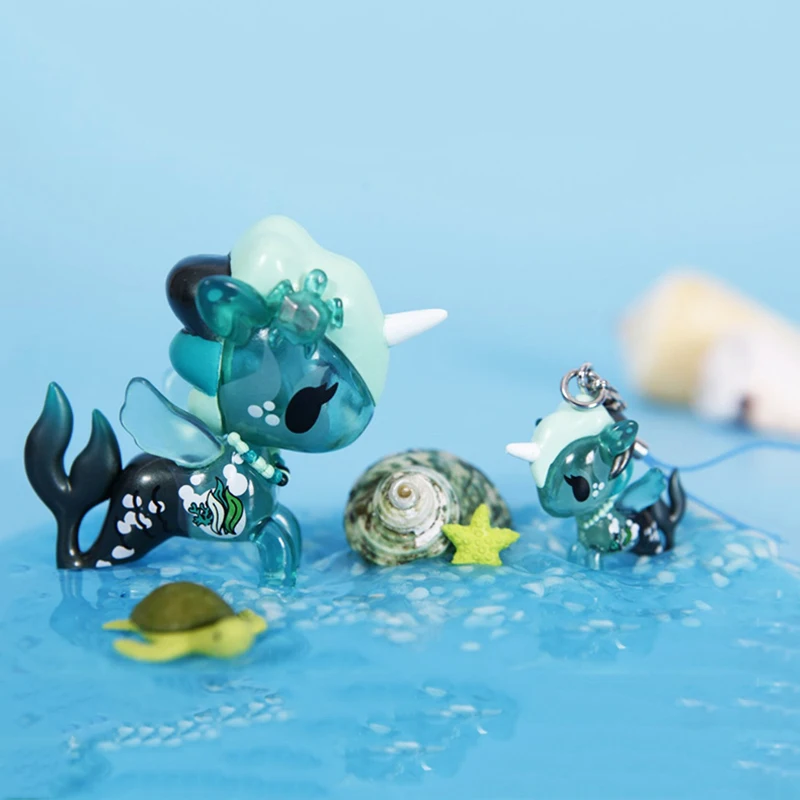 Оригинальный Tokidoki Unicoeno Русалка глухая коробка милый рюкзак Подарочная подвеска