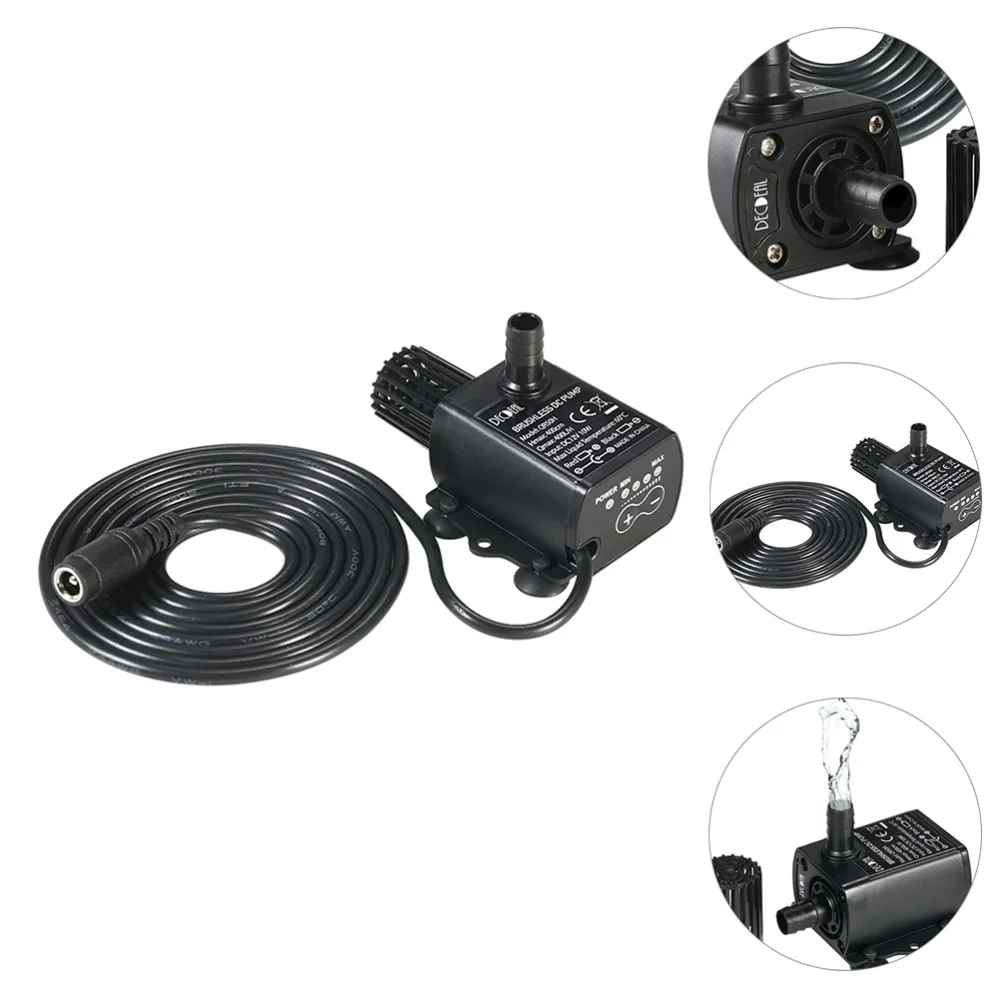 

12V Miniature DC Brushless Water Pump Water Circulating Pump Fountain Water Pump