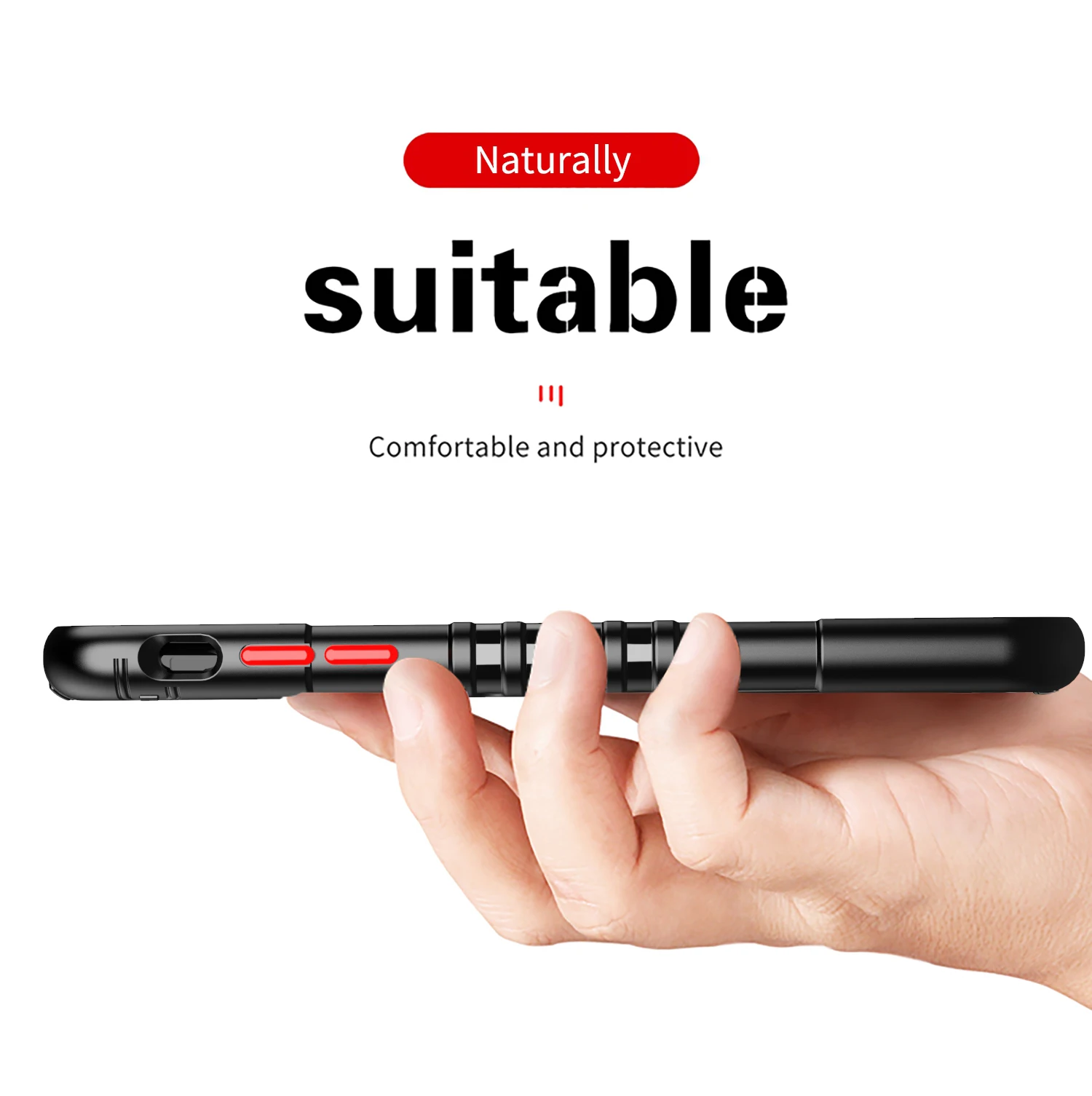 

Mobile Phone Case For Iphone7 6 8 6Plus 7Plus 8Plus TC+TPU Shockproof Airbag Holder Soft Silicone