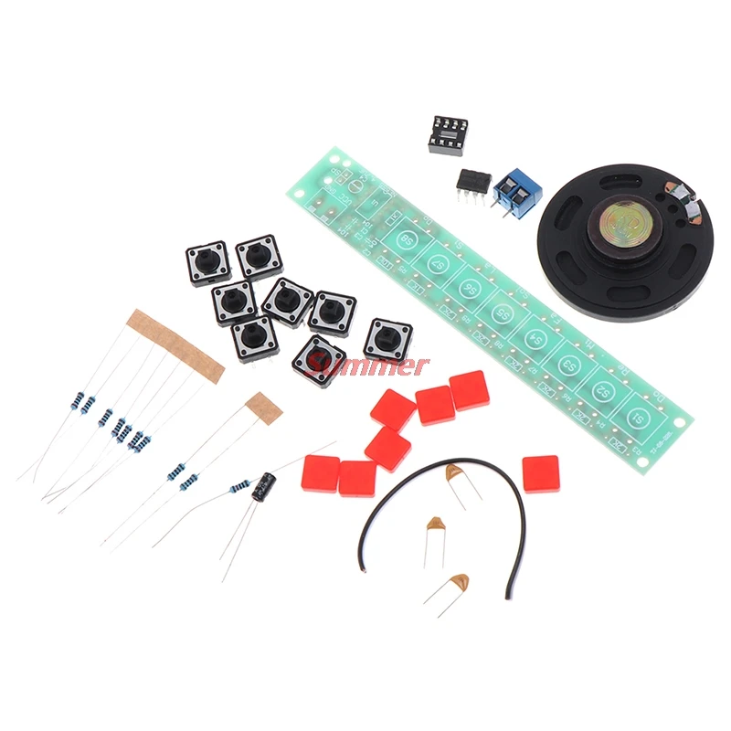 

1 Set New Practical DIY Kit NE555 Component Electronics Piano Organ Module Battery Box Tool Accessories