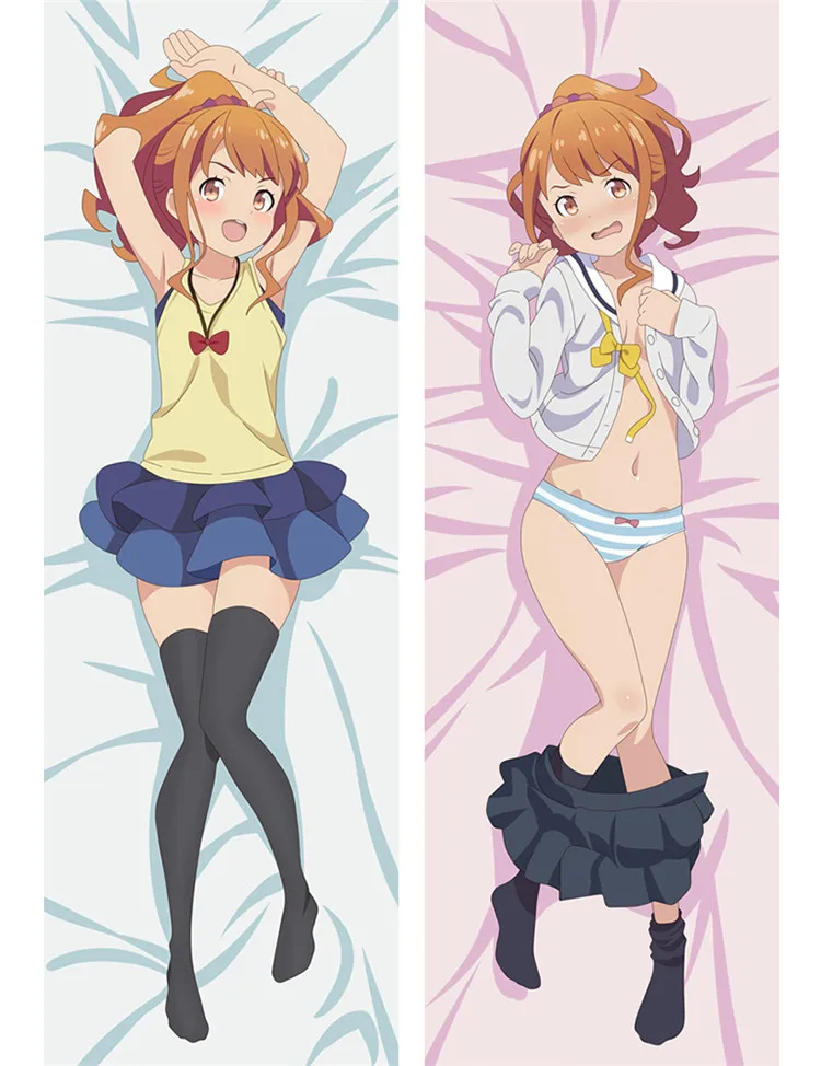 Anime Eromanga Sensei Body Pillow Cover Case Sexy Girls Decorative Pillowcase Peach Skin 2 Way Throw Otaku case gift | Дом и сад