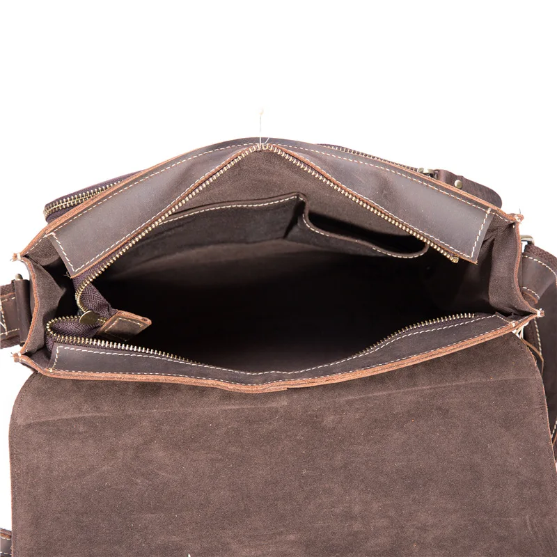 Мужская сумка через плечо из натуральной кожи для мужчин сумки мессенджеры с