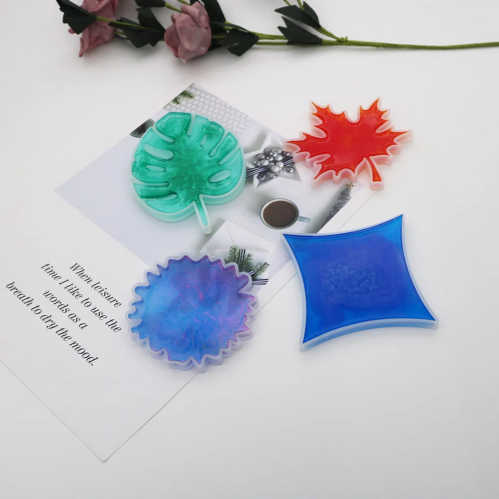 Форма сделай сам пепельница подставка Гибкая силиконовая форма создание