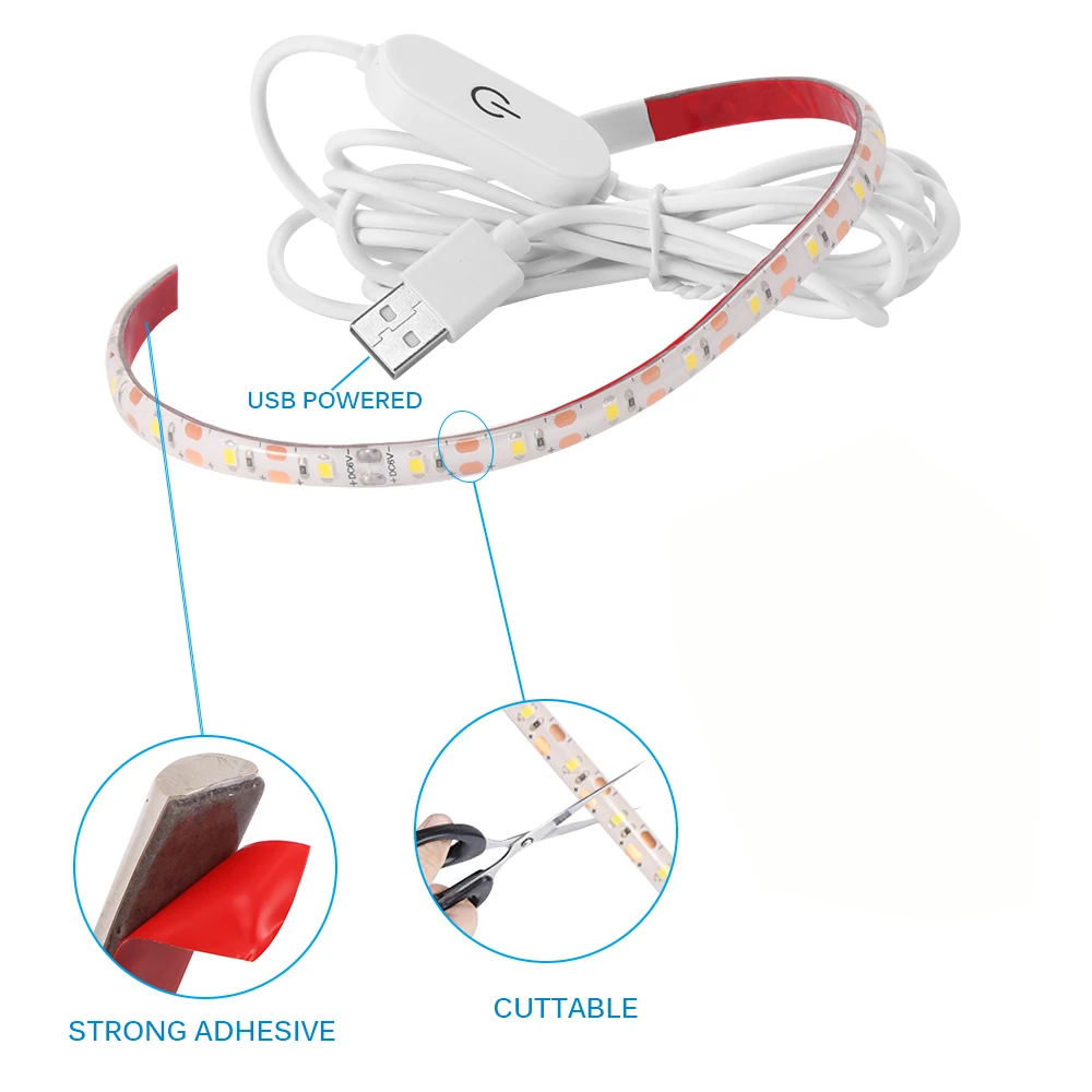 Sewing Machine LED Light Strip Kit 11.8inch DC5V Flexible USB for Industrial Working Lights | Дом и сад