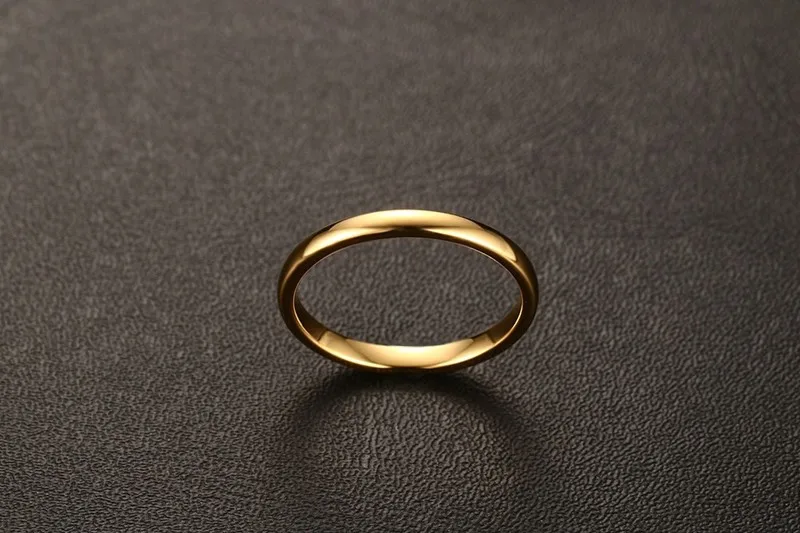 

Korean Rose Gold Nail Screw Personality Ring Titanium Steel Couple Ring