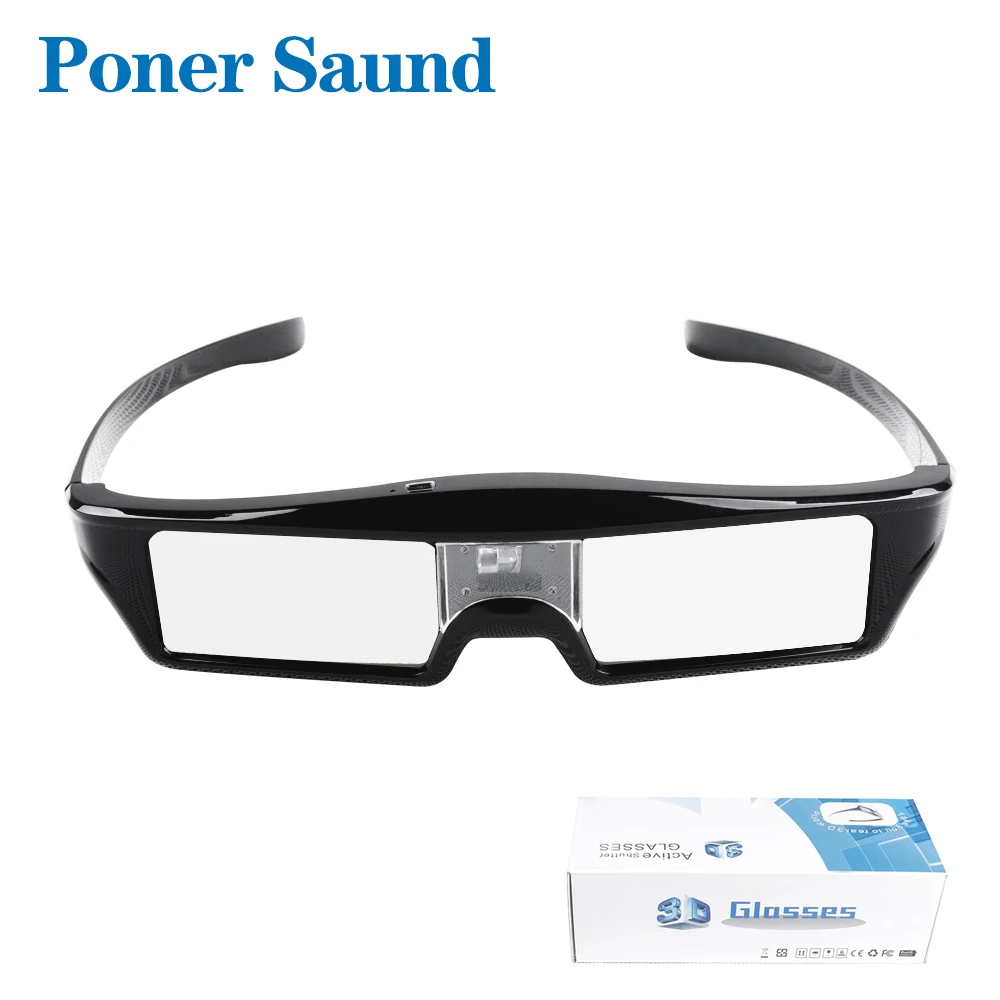 3D очки с активным затвором DLP LINK для телевизора все проектор Xgimi Epson Samsung SONY SHARP ENE BenQ
