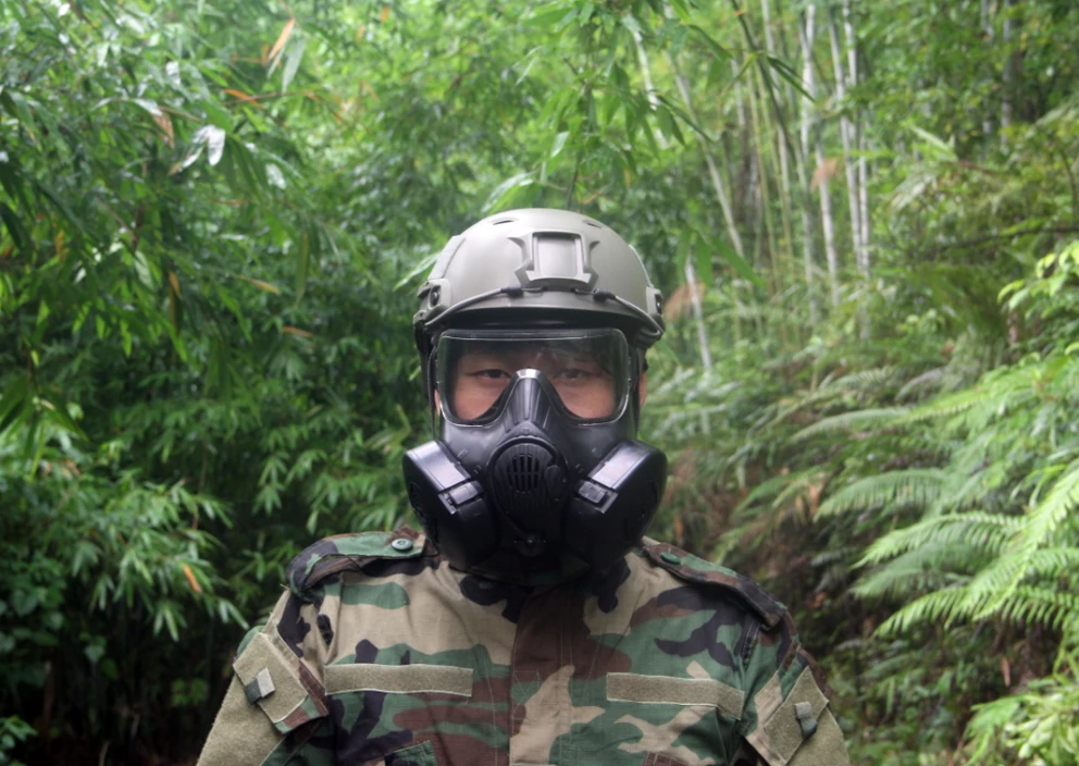 Новая американская армейская маскарадная M50 противогаз с вентилятором CS