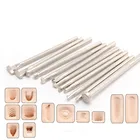 1 шт. кожевенное ремесло рабочее седло штамповка набор резьба узоры ручной работы художественные инструменты для воловьей кожи