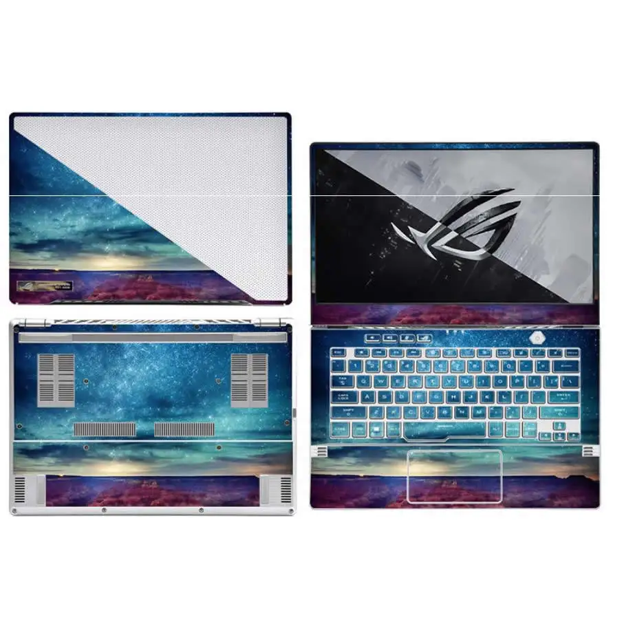 Dazzle Виниловая наклейка для ноутбука ASUS ROG Zephyrus G14 GA401 14 дюймов G15 2021 GA503QR выпуск 15 6