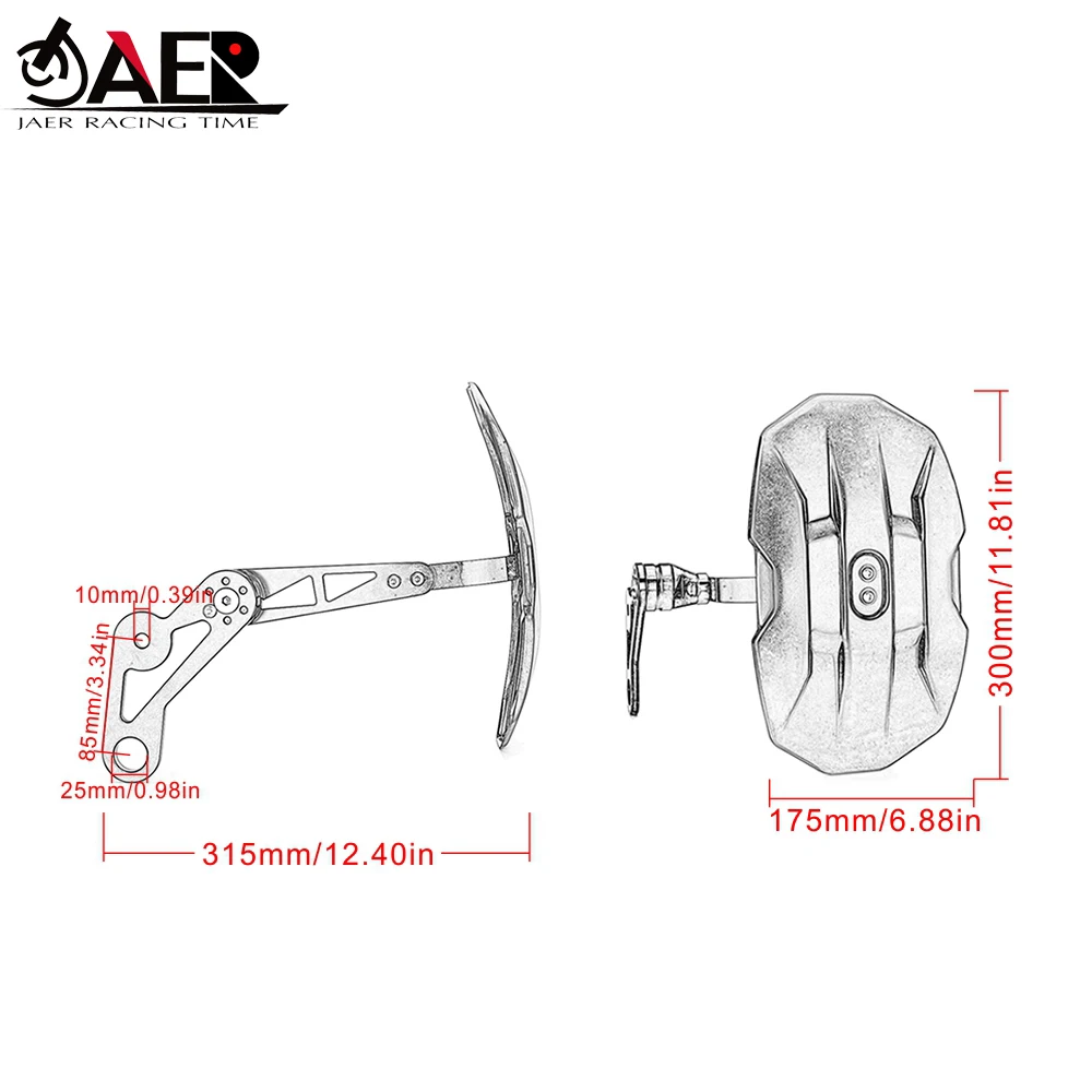 

Motorcycle Rear Wheel Fender Mud Flap Guard Fairing Mudguard Mud Flaps Splash Guard Cover