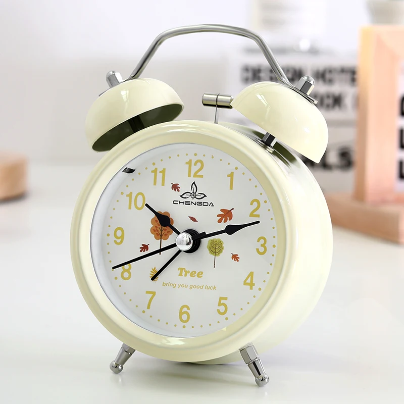 

Simple and Silent Bedside Luminous Creative Children's Cartoon Cute Intelligent Personality Cute Alarm Clock Kids Alarm Clock