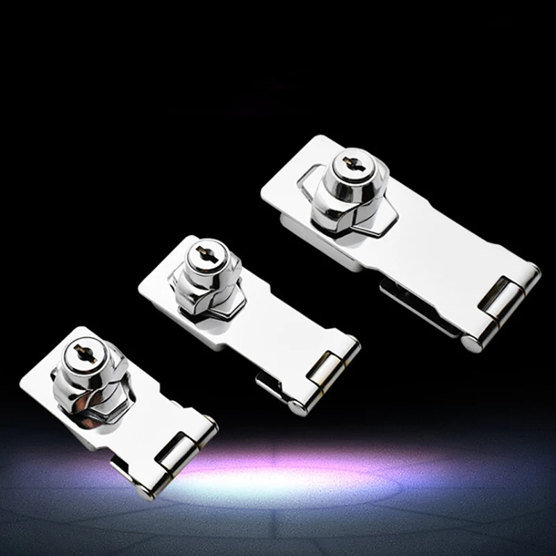 Хромированные металлические защелки для шкафов и ящиков|Замки блокираторы