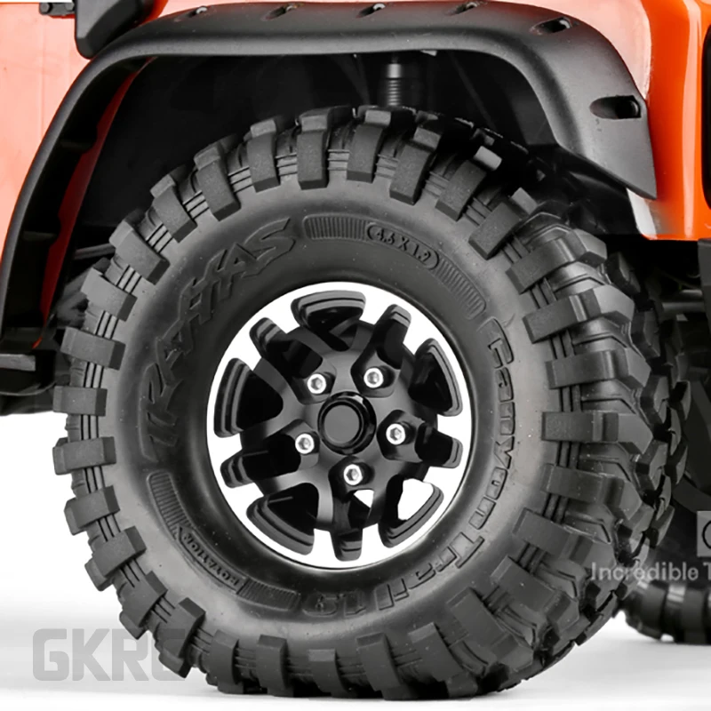 Фото Металлический колесный обод Gkrc Rc Rock Crawler 1 9 дюйма Beadlock для 1/10 Axial Scx10 90046 Tamiya Cc01 D90 D110 Металлический колесный обод Gkrc Rc Rock Crawler 1 9 дюйма Beadlock для 1/10 Axial Scx10 90046 Tamiya Cc01 D90 D110