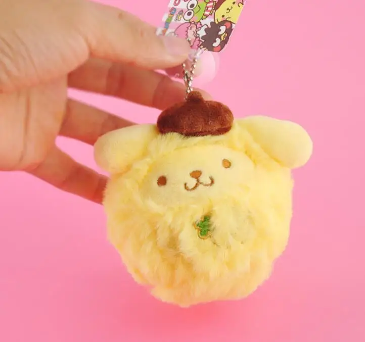 1 шт. новая Изысканная мультяшная Мелодия пудинг Cinnamoroll Собака Кошка подвеска Плюшевая Кукла Мягкие плюшевые игрушки случайные подарки