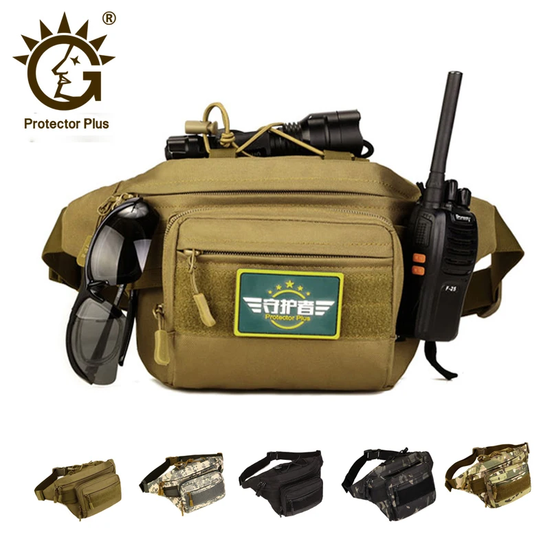 Тактическая поясная Сумка Molle для мужчин уличная Водонепроницаемая камуфляжная