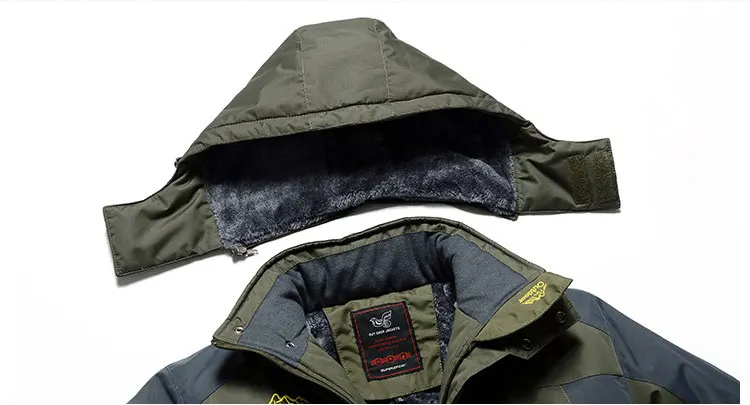 Зимние новые утепленные парки Пальто 9XL мужская Тонкая Толстая водонепроницаемая ветрозащитная флисовая куртка, пальто для мужчин и женщин брендовая одежда верхняя одежда AY828
