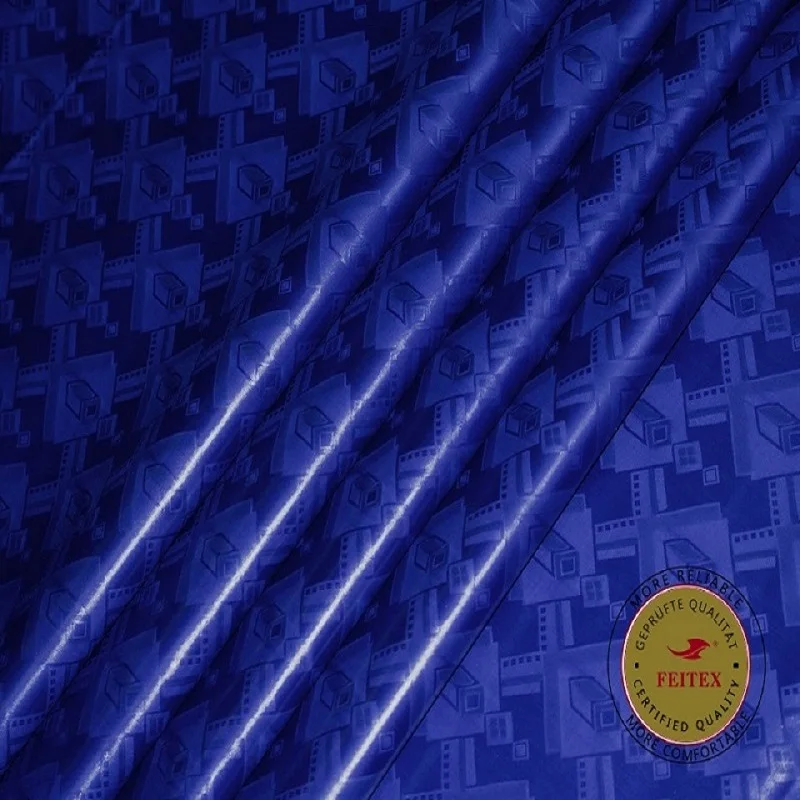 Немецкое качество новый узор желтая парчовая ткань из Гвинеи Bazin богатая для