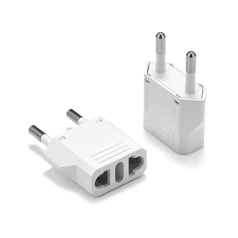 Адаптер для путешествий с вилкой Европейского типа C 100 шт.|travel power adapter|plug adapterus plug
