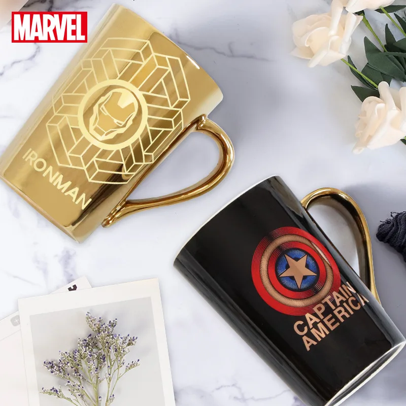 300 мл кружка Диснея Marvel керамическая чашка Человек-паук для воды кофейная