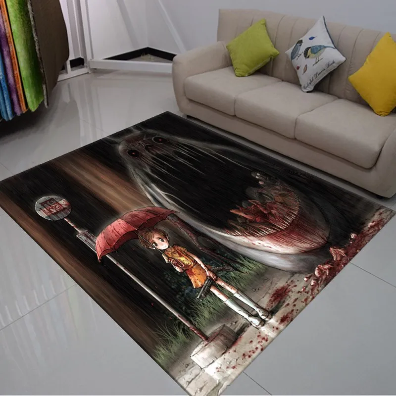 Мой сосед Тоторо коврик для ванной комнаты мультяшный детской спальни игровой