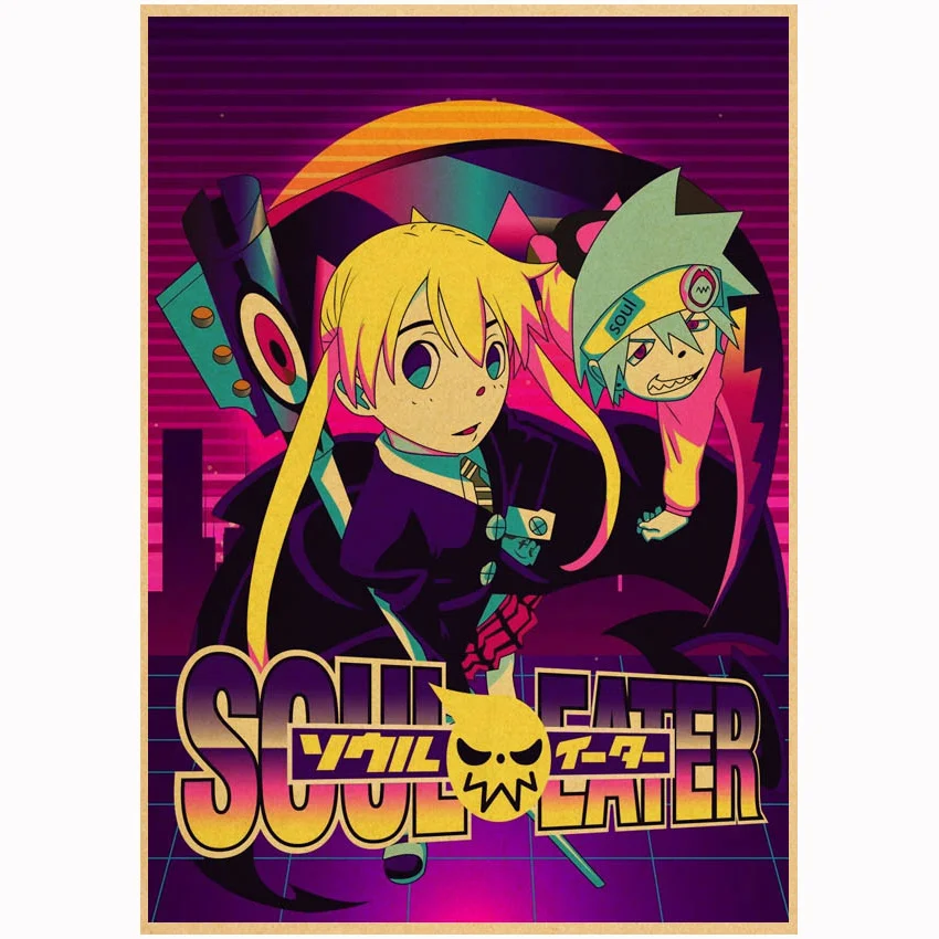 Настенная картина с рисунком Soul Eater настенные постеры картины obrobraffiche affiche islam art