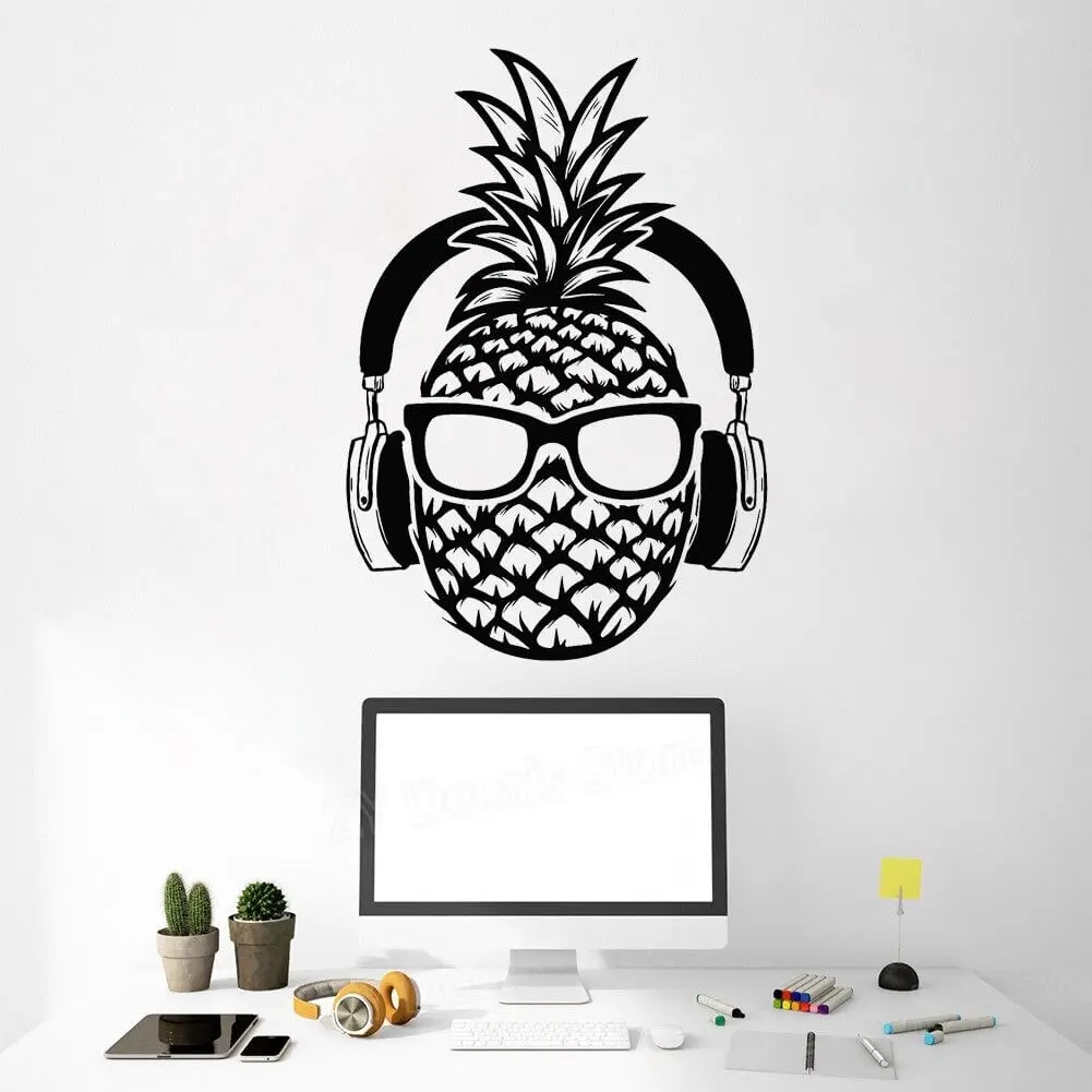 

Pineapple Wall Decor Stickers wallpaper family room layout wall stickers fashion shop windows hello decorative wall stickers