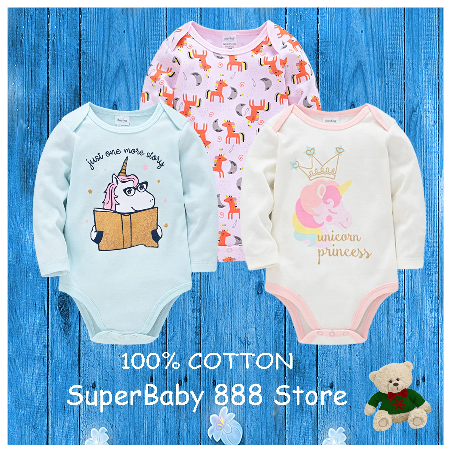 

Baby Bodysuits 100% Cotton Newborn Long Sleeve 0 3M 6M 9M 12M 18M 24M Infant Boy Onesie Girl Clothing Jumper Bebes Roupa Menina