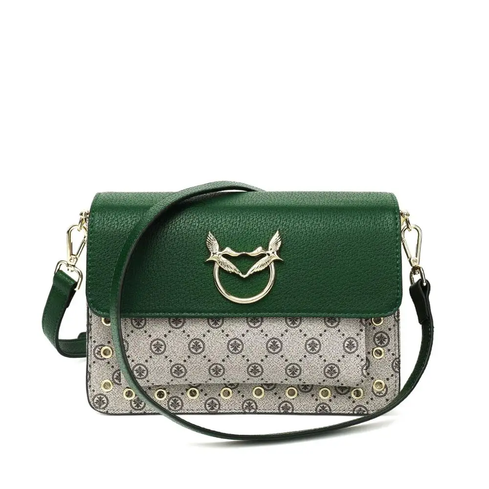 

[Corolla Printing] New Fashion Trend Brand in 2019 Coloured Single Shoulder Slant Women's Bag Slanting
