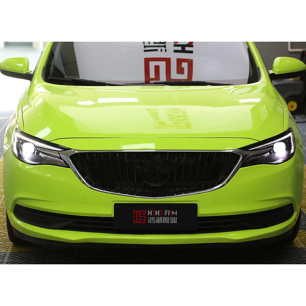 HOHOFILM Черная лампа Пленка ТПУ PPF Автомобильная защитная пленка для фар автомобиля