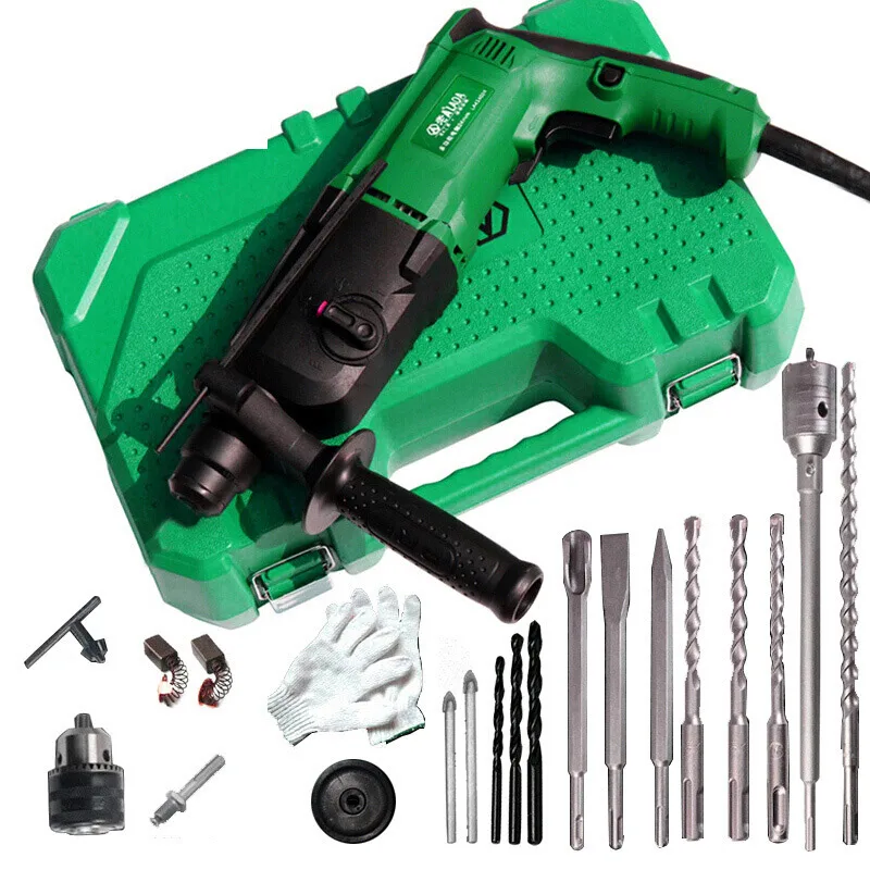 Большая распродажа LAOA 24 мм ударная Электрическая дрель с битами и