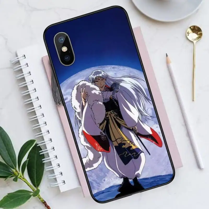 

Inuyasha Sesshoumaru Higurashi Kagome Phone Case for iPhone 11 12 pro XS MAX 8 7 6 6S Plus X 5S SE 2020 XR funda coque