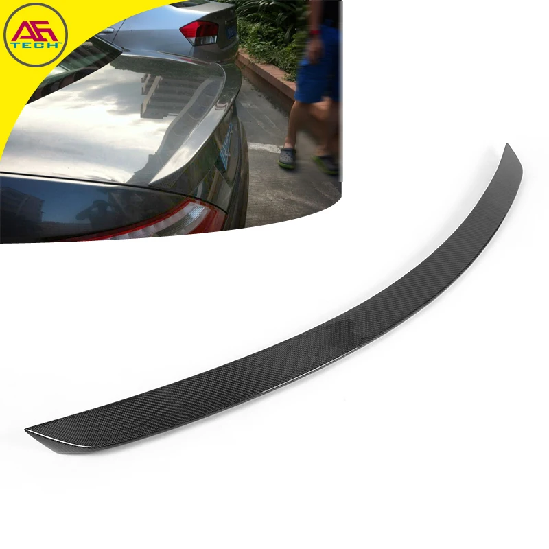 Углеродное волокно модель AMG SLK R172 задняя крышка для Mercedes Benz class SLK200 350 2012 и