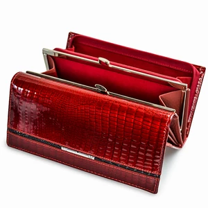women genuine leather purse brand alligator pattern ladies long wallets genuine leather money bag with coin card holder clutch free global shipping