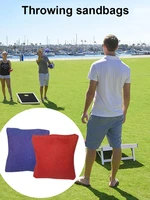 10pcs bean bags leak proof durable cornhole throwing sandbags outdoor family parties game tool gift for children