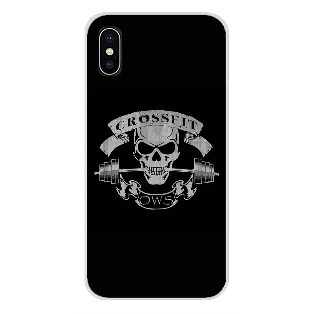 Для Apple iPhone X XR XS 11Pro MAX 4S 5C SE 6S 7 8 Plus ipod touch 5 6 cool Crossfit гибкие аксессуары чехлы для