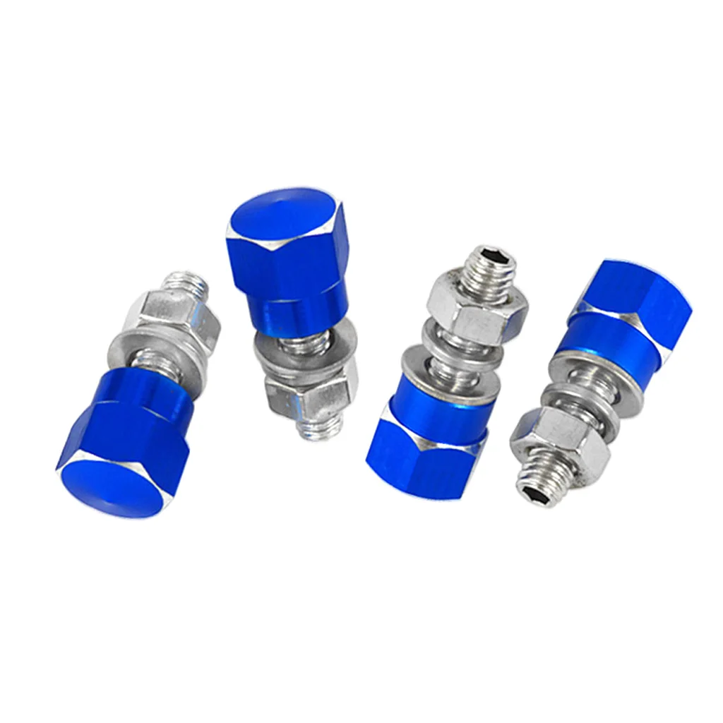 

4pcs Aluminium Alloy Motorcycle License Plate Frame Fasteners/Bolts/Screws