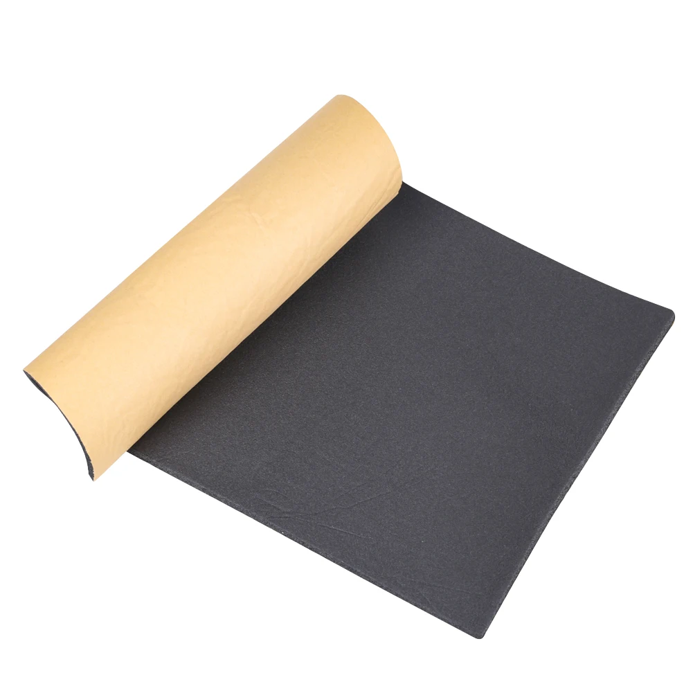 30*50cm Car Sound Proofing Deadener Self Adhesive Foam Insulator Cotton Auto Mat Reduction Noise Insulation | Автомобили и