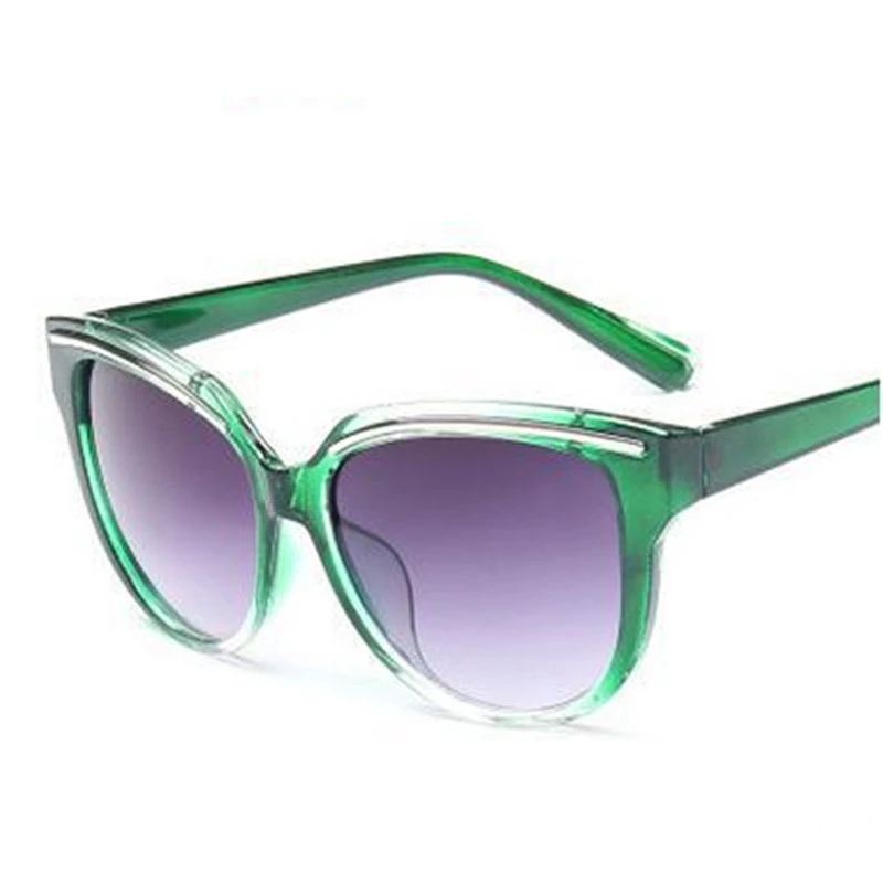 Женские солнцезащитные очки винтажные большие оправы Солнцезащитные кошачий