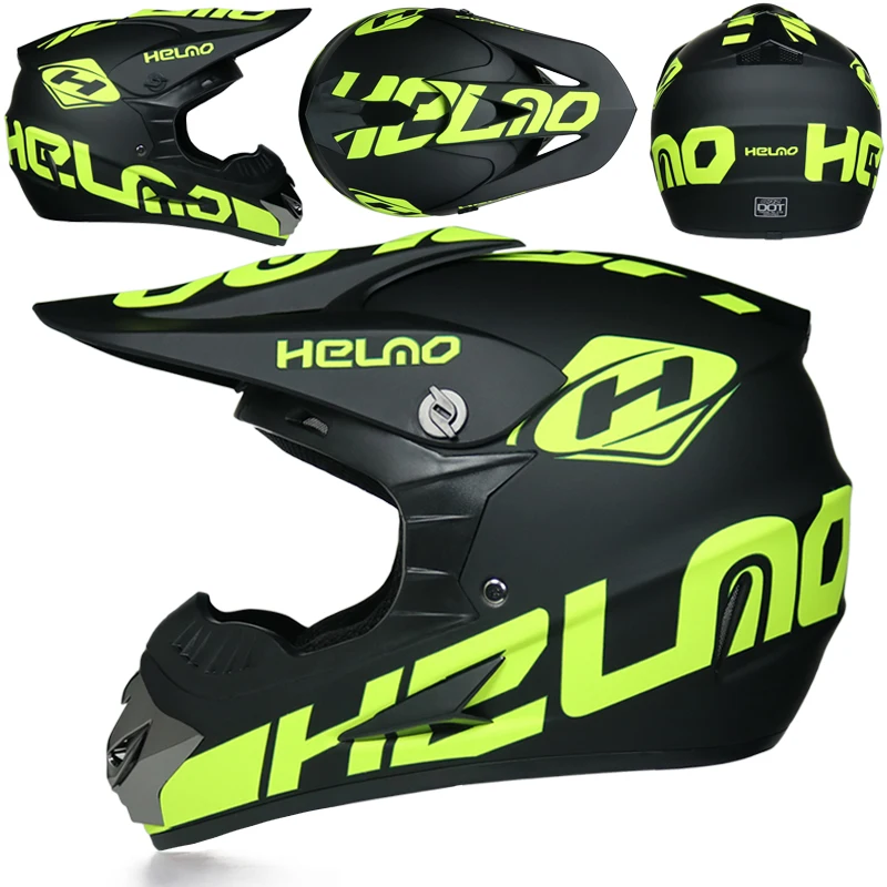 Шлем для мотокросса, внедорожный шлем, мотоциклетный защитный шлем для мотокросса, мотогонок, грязный велосипед, спуск, мотоциклетный шлем - Цвет: 3